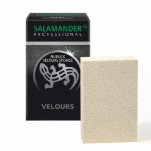  Salamander Professional - Губка Nubuck Velours Sponge - для обуви, сумок, одежды из нубука, замши, велюра. Чистит и восстанавливает структуру поверхности - арт.8143 упаковка 12 шт